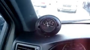 Установка датчика давления масла на соболь.