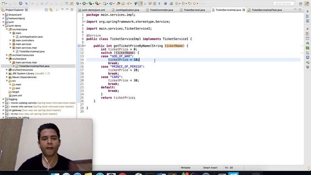 Free Java JUnit Mockito Unit Testing Course | Ep5 | Let's write out first Junit test case смотреть онлайн