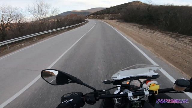 Прохват Husqvarna Nuda 900 со звуком.