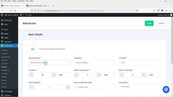 WordPress Booking Plugin for Cleaning Services Website | BookingPress plugin Tutorial