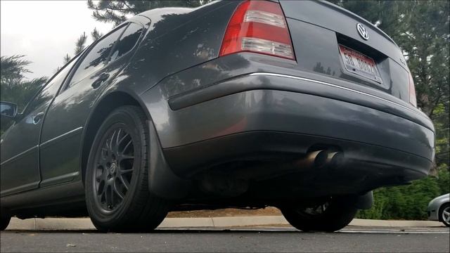 Jetta 1.8T Magnaflow Muffler Before & After смотреть онлайн