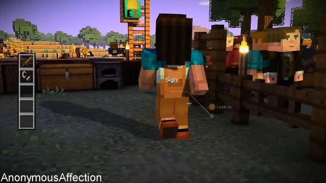 Minecraft: Story Mode - Walkthrough Part 1 - Episode 1: The Order of the Stone - Chapter 1 смотреть онлайн