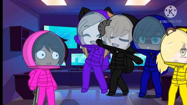 Among us meme (Black x purple) смотреть онлайн