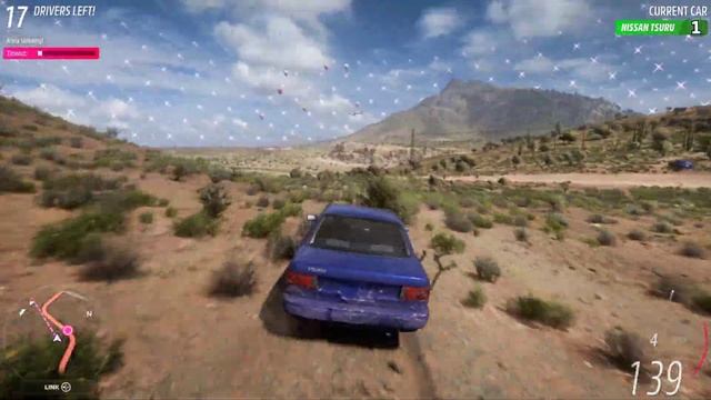 MANIPULATING FINISH LINE WITH @NZ-IA7, HE WON IN LEVEL 1 NISSAN TSURU! - Forza Horizon 5 Eliminator смотреть онлайн