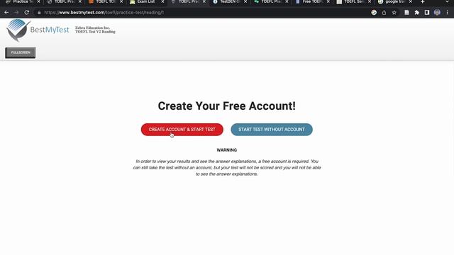 Free TOEFL Practice/Mock Tests | Top 8 Free Practice websites смотреть онлайн