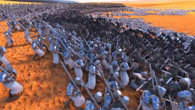 Battle Royale : DWARF, ELVES, KNIGHTS, URUK HAI - UEBS 2 | BATTLE SIMULATOR 2 смотреть онлайн