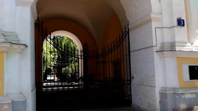 Путешествие #46 Москва, Лефортово, Крутицкое подворье, церковь Петра и Павла 31.07.2021г.