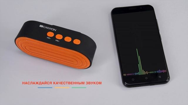 Беспроводной динамик с функцией громкой связи Canyon смотреть онлайн