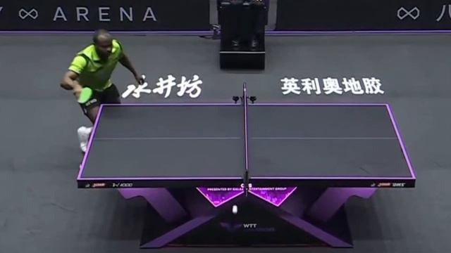 Ma Long and Aruna Quadri against half long ball смотреть онлайн