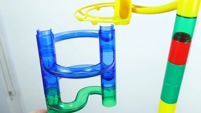 Building Marble Run Race ASMR ☆ with MEGA Double Elevator Extreme Run Set смотреть онлайн