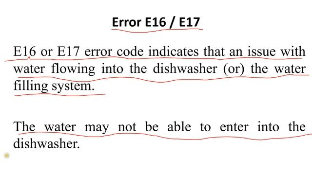 Bosch Dishwasher Error Codes E12 || E14 || E15 || E16 || E17 || E18|| E22 || E23 || E24 || E25