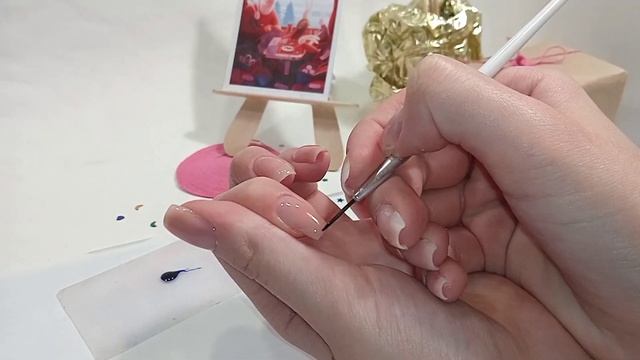 ВПЕРВЫЕ делаю НАРАЩИВАНИЕ ? Маникюр самой себе ?