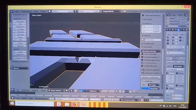 Урок по Blender 3d часть 2 моделирование колеса смотреть онлайн