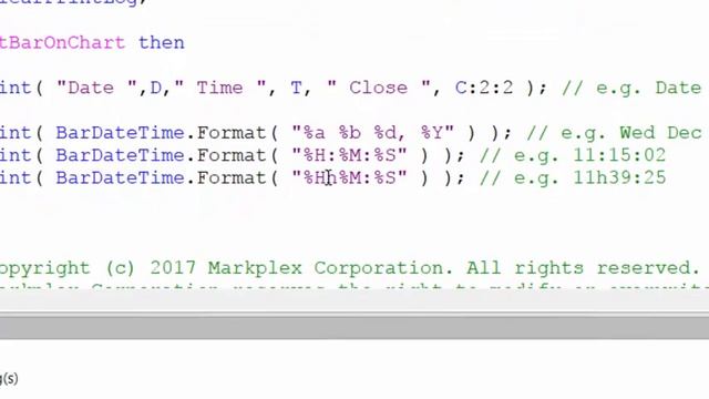 Quick tips 15 | Formatting and printing date and time in TradeStation смотреть онлайн