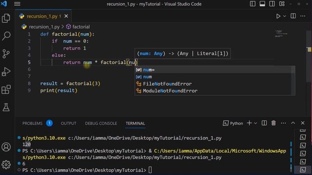 Recursive function in Python | Learn Python in Malayalam | Lecture 10 смотреть онлайн