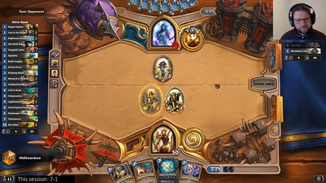 How to play Silver Hand (Dude) Paladin (Hearthstone Kobolds and Catacombs post-nerfs deck guide) смотреть онлайн