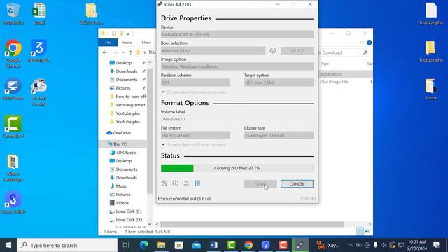 Boot USB Flash Drive with Rufus 4.4 | Windows 7/8/8.1/10/11 смотреть онлайн