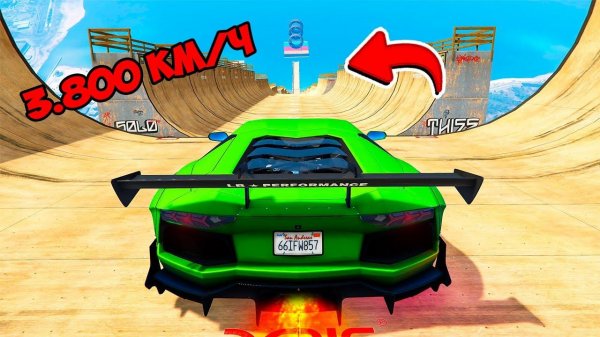 СПУСК БЕЗ ТОРМОЗОВ ПО МЕГА ТРАМПЛИНУ НА ЧИТ МАШИНАХ В ГТА 5 МОДЫ! ОБЗОР МОДА в GTA 5 ВИДЕО