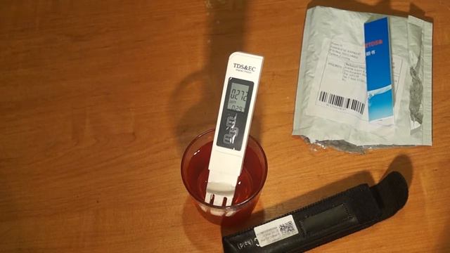 TDS метр. Качество питьевой воды. Количество солей. Вода очистка. TDS meter. смотреть онлайн