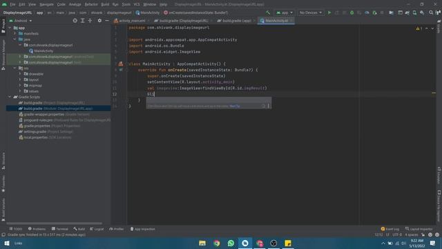 How to display an image from an URL in our android app in Android Studio with Kotlin & GLIDE librar смотреть онлайн