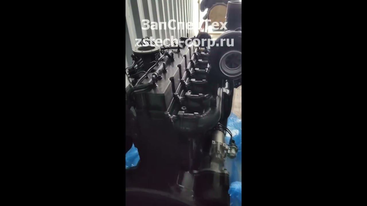 Двигатель Cummins QSC 8.3 - ЗапСпецТех