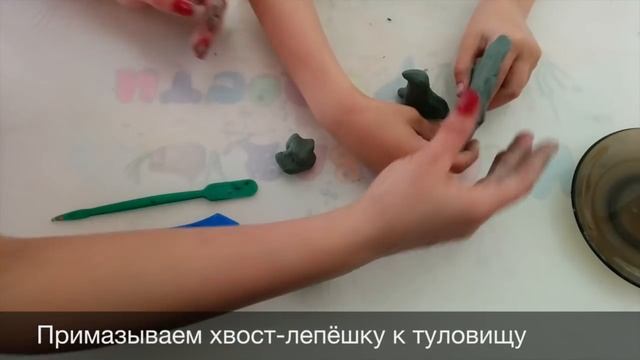 Дымковские игрушки из глины. Птица. смотреть онлайн