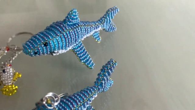 Акула из бисера, ссылка на мастер-класс под видео смотреть онлайн