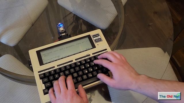 A True Vintage Portable: Getting a TRS-80 Model 100 Online Without Wires! смотреть онлайн