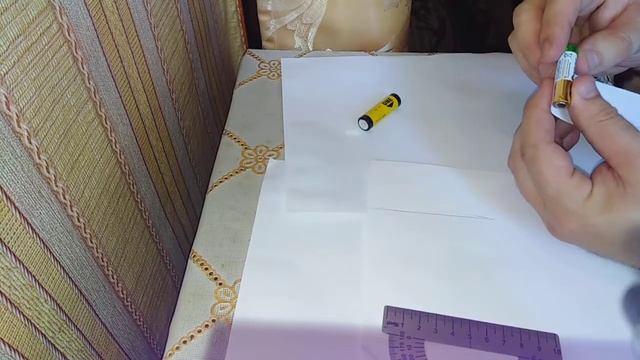 Как из мизинчиковой батарейки сделать пальчиковую смотреть онлайн