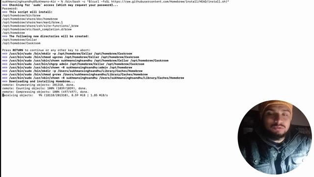 install homebrew on mac in 5 min || how to install homebrew on mac os in Hindi смотреть онлайн