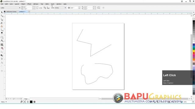 How to Fill Open Shapes or Open Curves in Corel Draw смотреть онлайн
