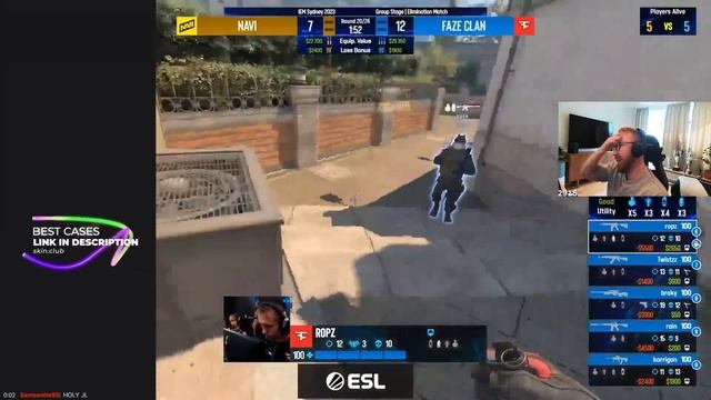chat reacts to New moly overpass short B by ropz! - CS2 смотреть онлайн