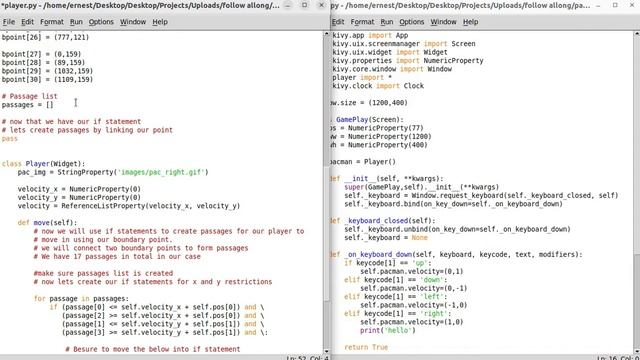 How to make Pacman Game with Kivy/KivyMD ? Part 3: Movement through the Maze смотреть онлайн