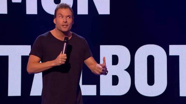 Simon Talbot On Translating Jokes From Danish To English | Russell Howard смотреть онлайн