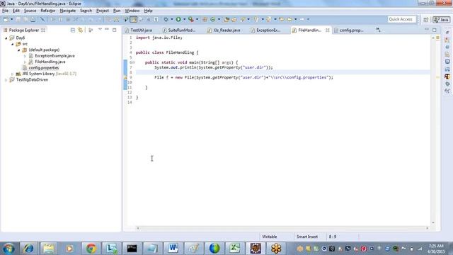 File Handling in Java | File handling in Java & selenium смотреть онлайн
