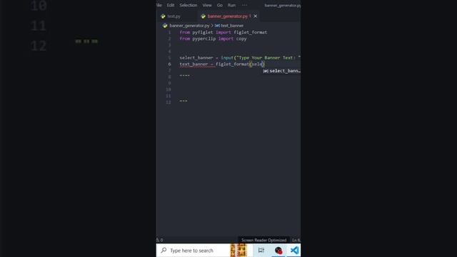 Create ASCII art text banners in python | python mini project смотреть онлайн