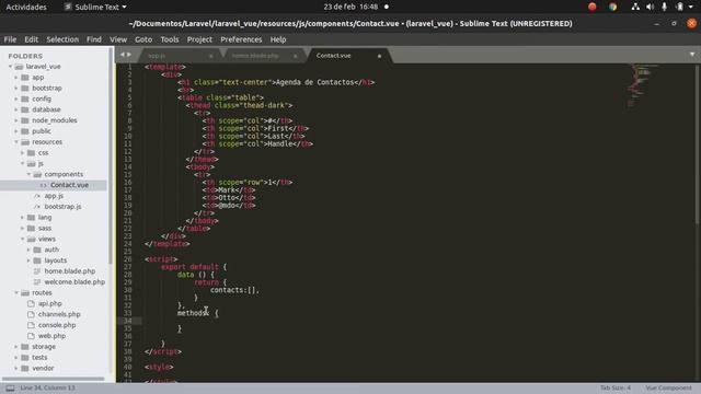 Laravel 8 + Vue.Js + MySql + Bootstrap, CRUD Agenda de Contactos, Listamos con datatables COD GRATI смотреть онлайн