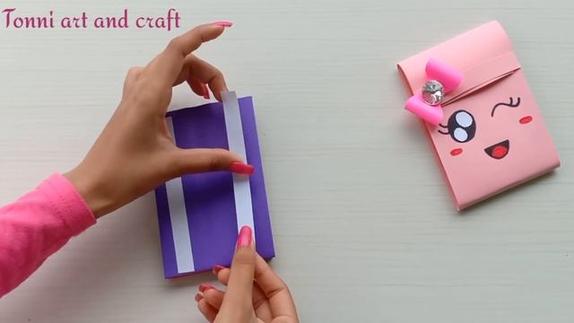 Origami Paper wallet Tutorial | How To Make Paper Gift Bag | School hacks / Origami craft with pape смотреть онлайн