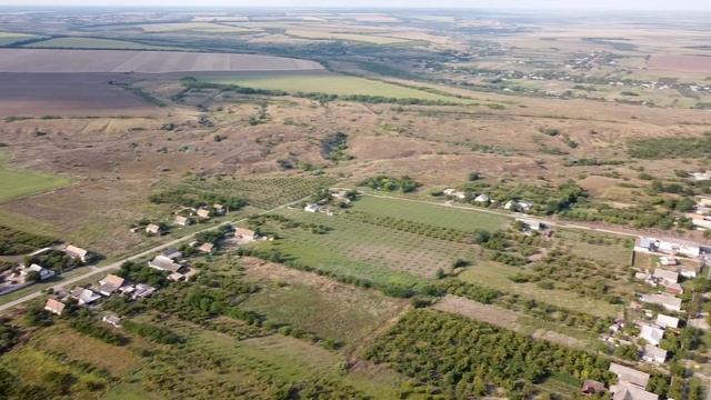 село Терпение. С высоты птичьего полета. Мелитпольский район. Мелитополь. смотреть онлайн