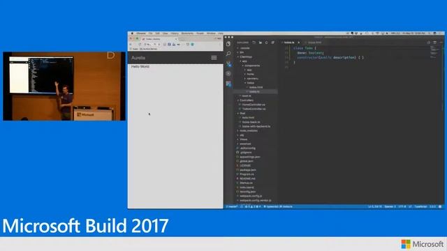 Build 2017 Getting started with Aurelia and ASP NET Core смотреть онлайн