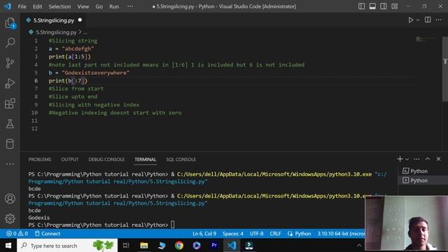 5. Python - String Slicing [in Nepali] смотреть онлайн