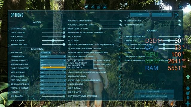 GeForce GTX 1060 6GB -- Intel Core i3-8100 -- ARK Survival Evolved Benchmark смотреть онлайн