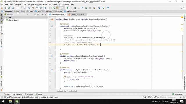 UUID Split To Array Java смотреть онлайн