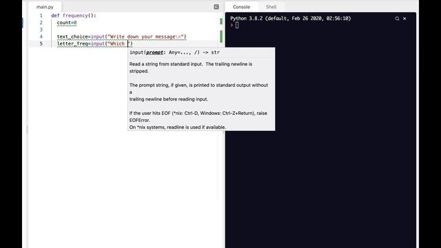 Letter Frequency analyzer - python for beginners смотреть онлайн