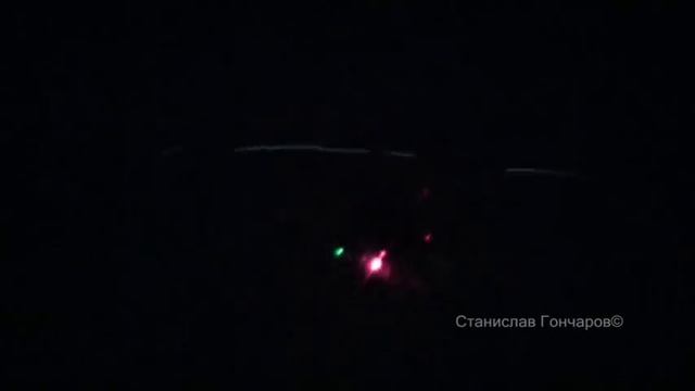 Полет вертолета ночью