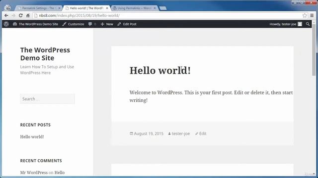 What are Permalinks in WordPress смотреть онлайн