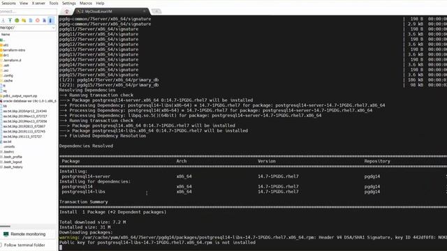 PostgreSQL 14 Installation on Redhat Linux step by step смотреть онлайн