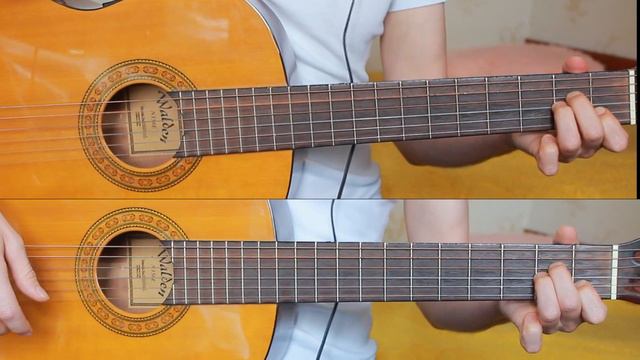 Ой то не вечер. На гитаре. Мелодия. Ноты. Аккорды. Табы .Oh not evening - Russian folk song