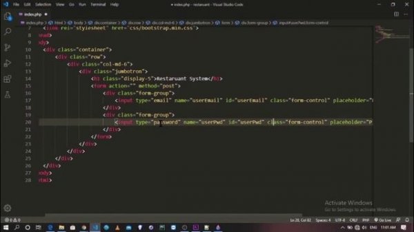 PHP & MySQL login part 1