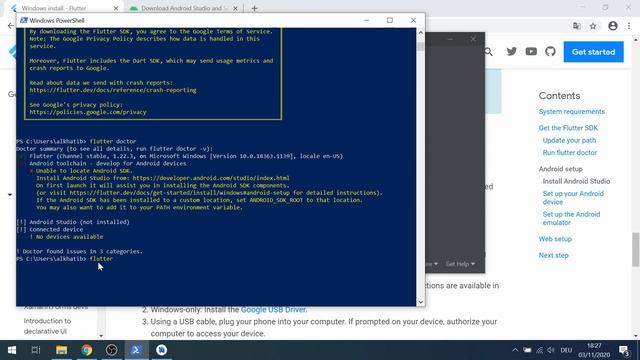 تحميل وتثبيت فلاتر وبرنامج أندرويد استوديو 2021 - تعلم برمجة تطبيقات الموبايل - Flutter install смотреть онлайн